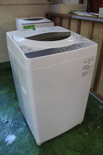 東芝 19年式 AW-5G6 5kg 洗い 洗濯機 エリア格安配達 2