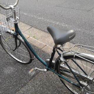 中古自転車１６１３　前後タイヤ新品！　ブリヂストン　ステンレスキング　SKG60U　２６インチ　ギヤなし　ダイナモライト　ステンレス部品；ハンドル・スポーク・リヤキャリア・泥除け・ブレーキレバー　アルミ部品；クランク