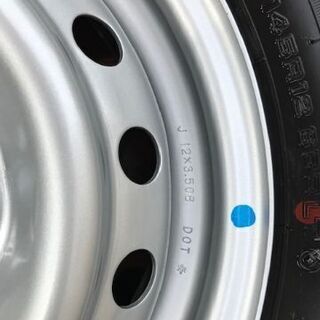 新車外し！スズキ　キャリィトラック純正12インチセット　4本 新車外し！スズキ キャリィトラック純正12インチセット 4本 新車外し