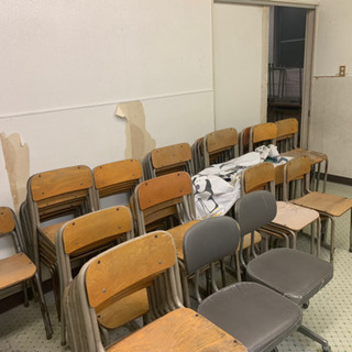 完売しました！元西村学修舎の学習机と椅子セット　想い出にいかがですか。