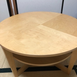 【ネット決済・配送可】最終値下げ　ローテーブル　IKEA
