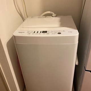 【ネット決済】洗濯機　ハイセンス　5.5kg