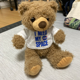 I need my space テディベア