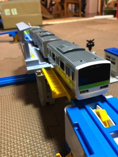 売切れ プラレール E231系500番台山手線ドア開閉機能付 ミツコネン 高槻のおもちゃの中古あげます 譲ります ジモティーで不用品の処分