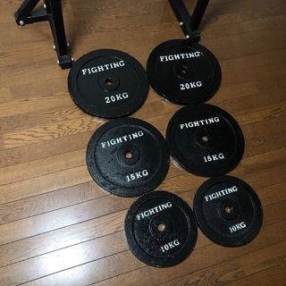 【値下げ】バーベルセット 100Kg！自宅の筋トレ♫