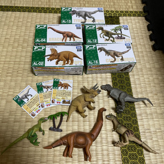 アニア 恐竜 五体セット