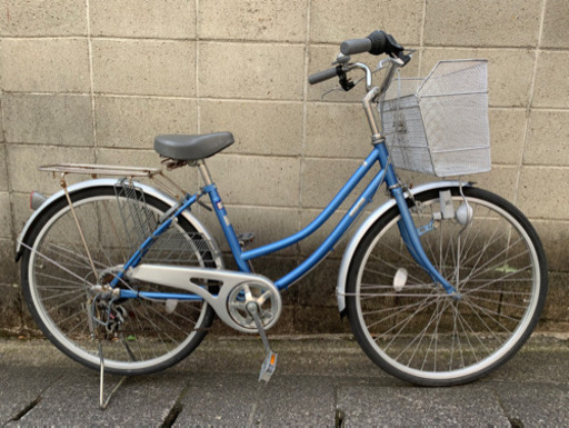 CHEVROLET 自転車 28インチ 6段変速 シティサイクル型 シルバー