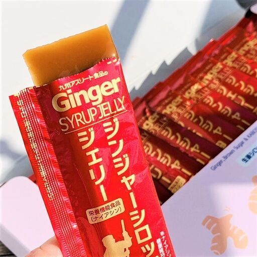 九州アスリート食品 　生姜シロップジェリー　６０包