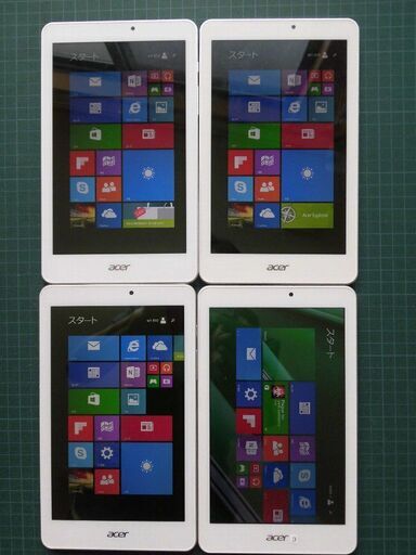 Acer W1-810 windows8.1 タブレット ４台まとめて