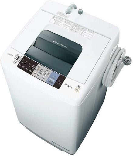 日立全自动洗衣机7kg纯白NW-70A W