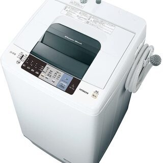 【ネット決済】日立全自动洗衣机7kg纯白NW-70A W