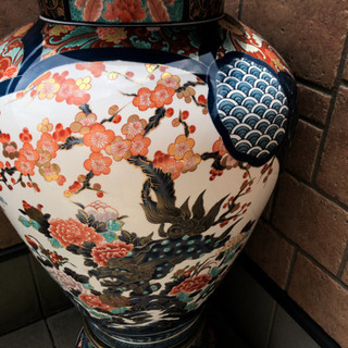 【40万で購入】大きなツボ・かめ・シーサー 高さ約115cm