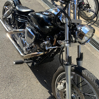 ヤマハ　ドラッグスター250  カスタム　交換