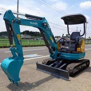 クボタ　U-20-3S　2ｔクラス　ブレーカー配管　往復配管　セキュリティ付き　ミニ油圧ショベル　バックホー　ユンボ　茨城県　G-6