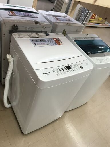 【引取限定】ハイセンス　HW-E5503 5ｋ洗濯機 中古品【うるま市田場】