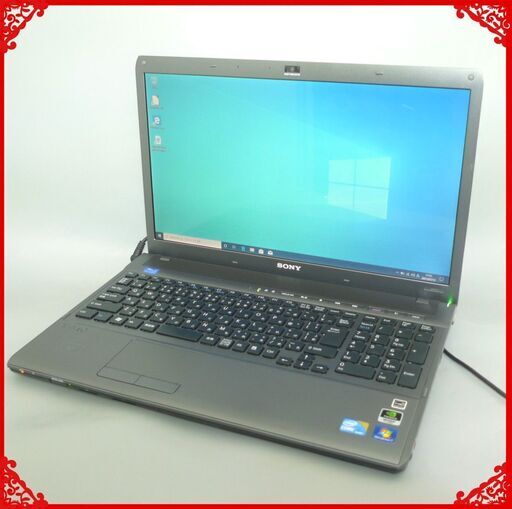 1台限定 ノートパソコン 中古動作良品 フルHD 16.4型 SONY VPCF148FJ Core i5 4GB 高速SSD DVD-ROM 無線 Bluetooth Windows10 Office