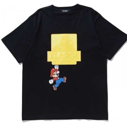 XLARGE x SUPER MARIO S/S TEE「HATENA BLOCK」(M)