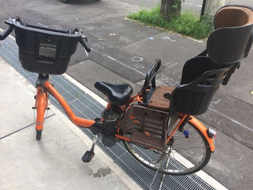 地域限定送料無料 パナソニック ギュット 三人乗り 子供乗せ 新基準 8 