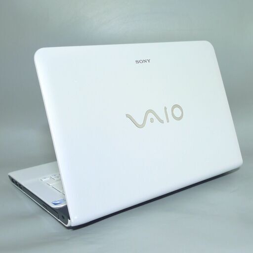 初心者向け ノートパソコン 良品 14型 SONY SVE14139CJW Pentium 4GB