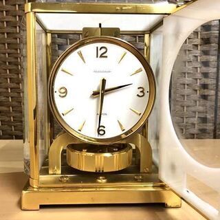 ジャガールクルト アトモス マリーナ Jaeger-LeCoultre Atmos marina Plexi White Fish 5810 スイス製 動作品 置時計 空気時計 永久時計 ☆ 札幌市 白石区 東札幌 ☆ アウトレットモノハウス