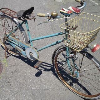 【現状渡し】昭和 レトロ 山口 YAMAGUCHI 自転車 30...