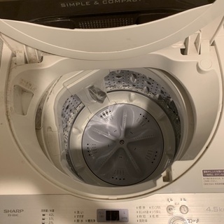 【ネット決済】 洗濯機  SHARP ES-GE4C 