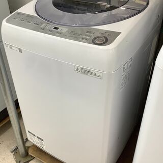 SHARP/シャープ 8kg 洗濯機 ES-GV8C 2018年...
