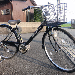 自転車　27インチ　Panasonic6段変速