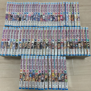 【ネット決済】ONE PIECE 巻1〜75セット　中古品