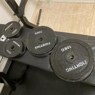 ファイテングロード ベンチセット 55キロ