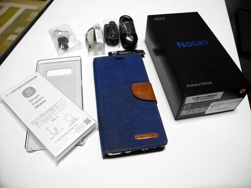 GALAXY note8 SCV37 SIMロック解除済み 美品 美品です Galaxy Note8 SCV37 ケース元箱付き SIMロック解除済