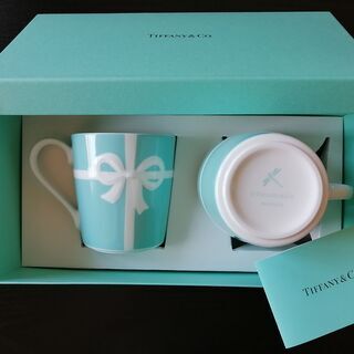 新品未使用】 Tiffany&Co. ティファニー マグカップ ブルーボックス