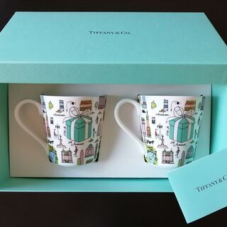 【新品未使用】 Tiffany&Co. ティファニー マグカップ　5th アベニュー　ペアセット