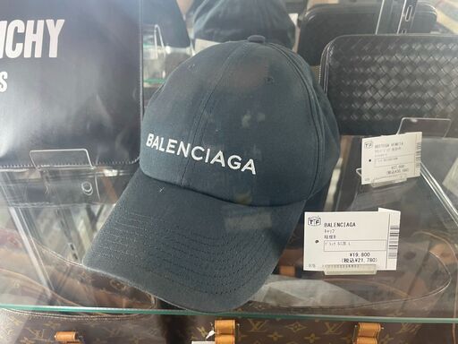 BALENCIAGA　キャップ　程度B　SIZE L