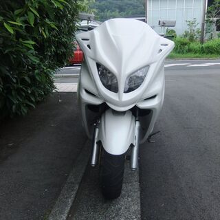 ヤマハ　マジェスティ250カスタム　(3連メーター)　実働中古車(要整備)　バッテリー新品交換済み　ナンバー登録廃車証あり