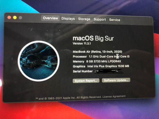 Macbook Air 13-inch, 2020) ゴールド 8GB 256GB