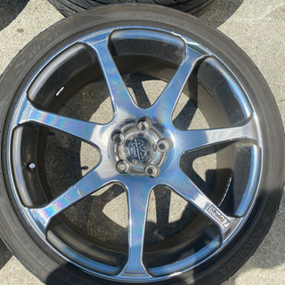 AVS モデル7 18インチ5穴PCD100 アルミホイール