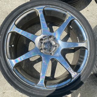 AVS モデル7 18インチ5穴PCD100 アルミホイール