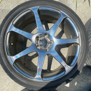AVS モデル7 18インチ5穴PCD100 アルミホイール