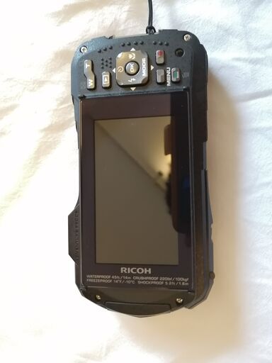 RICOH WG-70 オレンジ リコー本格防水デジタルカメラ ＆ 32GBSDカード