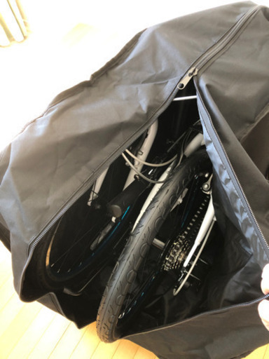 新品・未使用】RENAULT(ルノー) 折りたたみ自転車 LIGHT10 輪行袋付