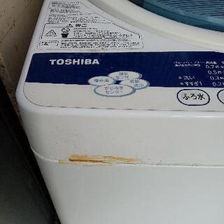 洗濯機　東芝6キロ洗い