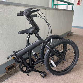折りたたみ自転車 【ほぼ新品・公道未使用】折りたたみ自転車 BMX風