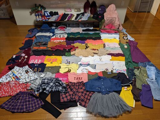 値下げ!子供服女の子オールシーズン美品まとめ売り130/140タグ付含む