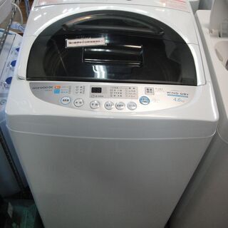 大宇 DAEWOO 全自動洗濯機 DWA-SL46 4.6kg 2013年製 生活家電