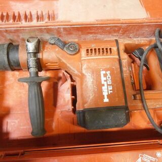 ☆中古品 HILTI ヒルティ 電動ハツリ機 TE-504 付属品あり 動作問題なし☆ ☆中古品 HILTI ヒルティ 電動ハツリ機 TE-504 付属品あり 動作問題なし