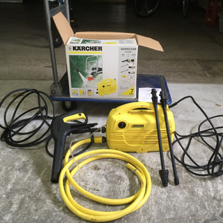 KARCHER(ケルヒャー) 高圧洗浄機 K2.07をお譲りいた...