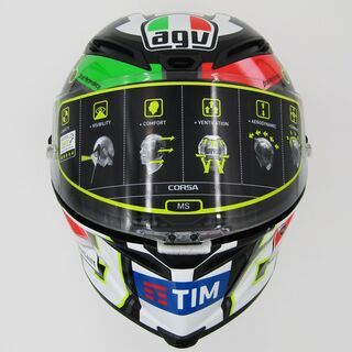 【ネット決済・配送可】agv CORSA イアンノーネ ムジエッ...