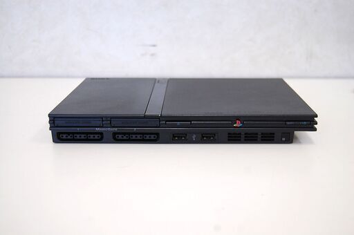 PS2本体 SCPH-70000 薄型 SONY チャコールブラック プレステ2 動作確認