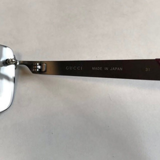 週末限定値引！】新品 未使用 GUCCI メガネフレーム ふちなし 